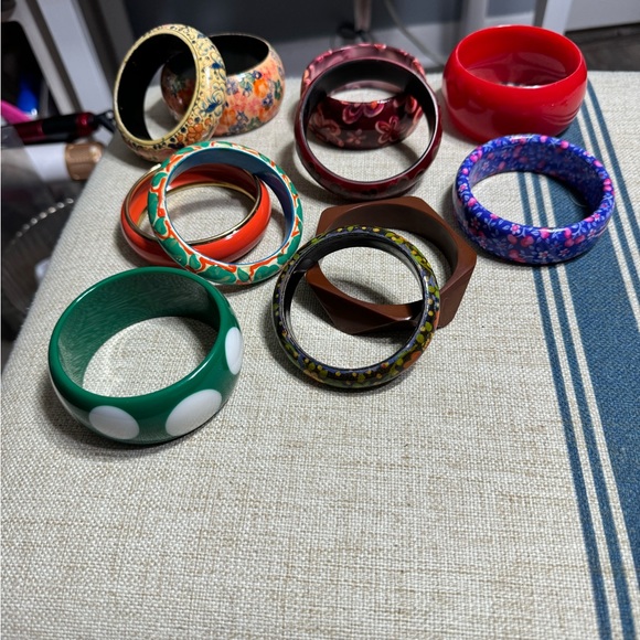 Lot of vintage bangles - Picture 2 of 2